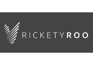 Rickety Roo Grey Sized Logo